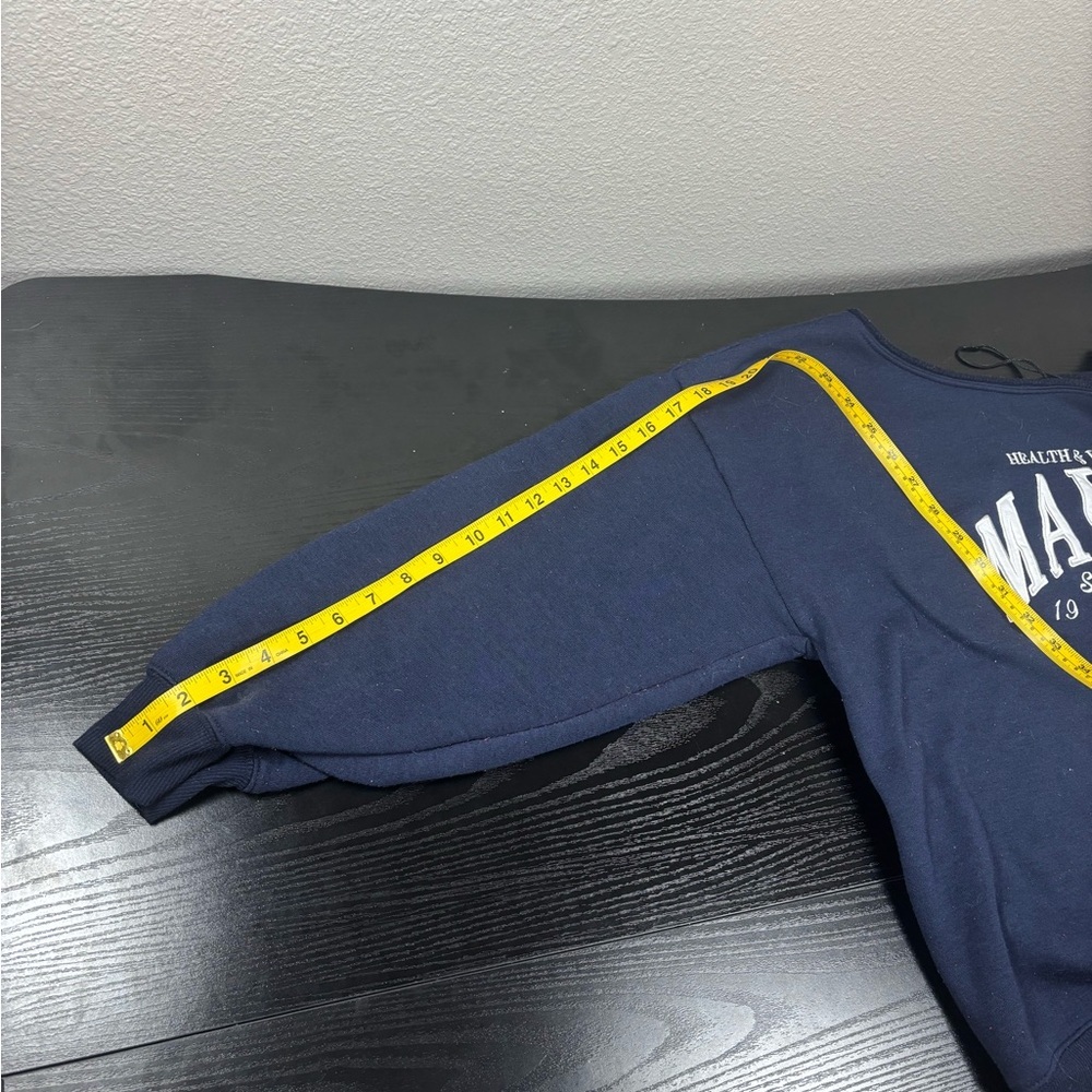 Fashion Nova Navy Knit Sweater - Picture 6 of 7